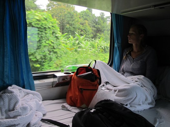 Train travel in Thailand