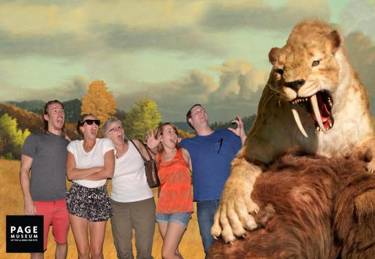 Attack at the Los Angeles Tar Pits