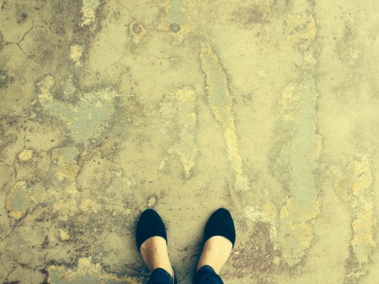 Just me and my standin' sticks