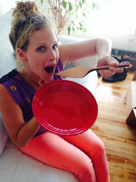 New pie making pieces from my thoughful Godmother(ish)