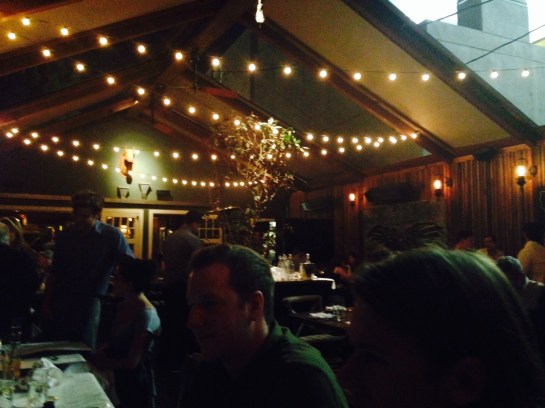 Topped off with a lovely dinner at Eveleigh.