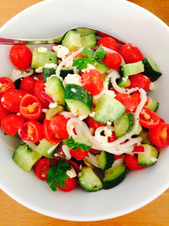 Started cooking a little more - Med. Rice Noodles.