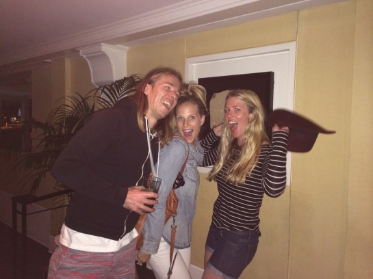 Getting ready for some killer shimp with the Cook gang. 