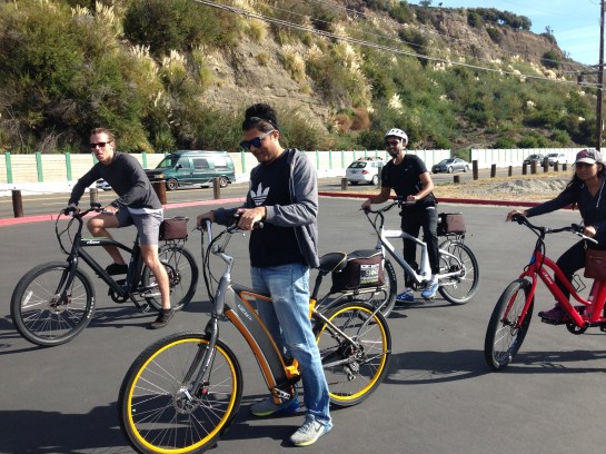 Electric bicycle crew
